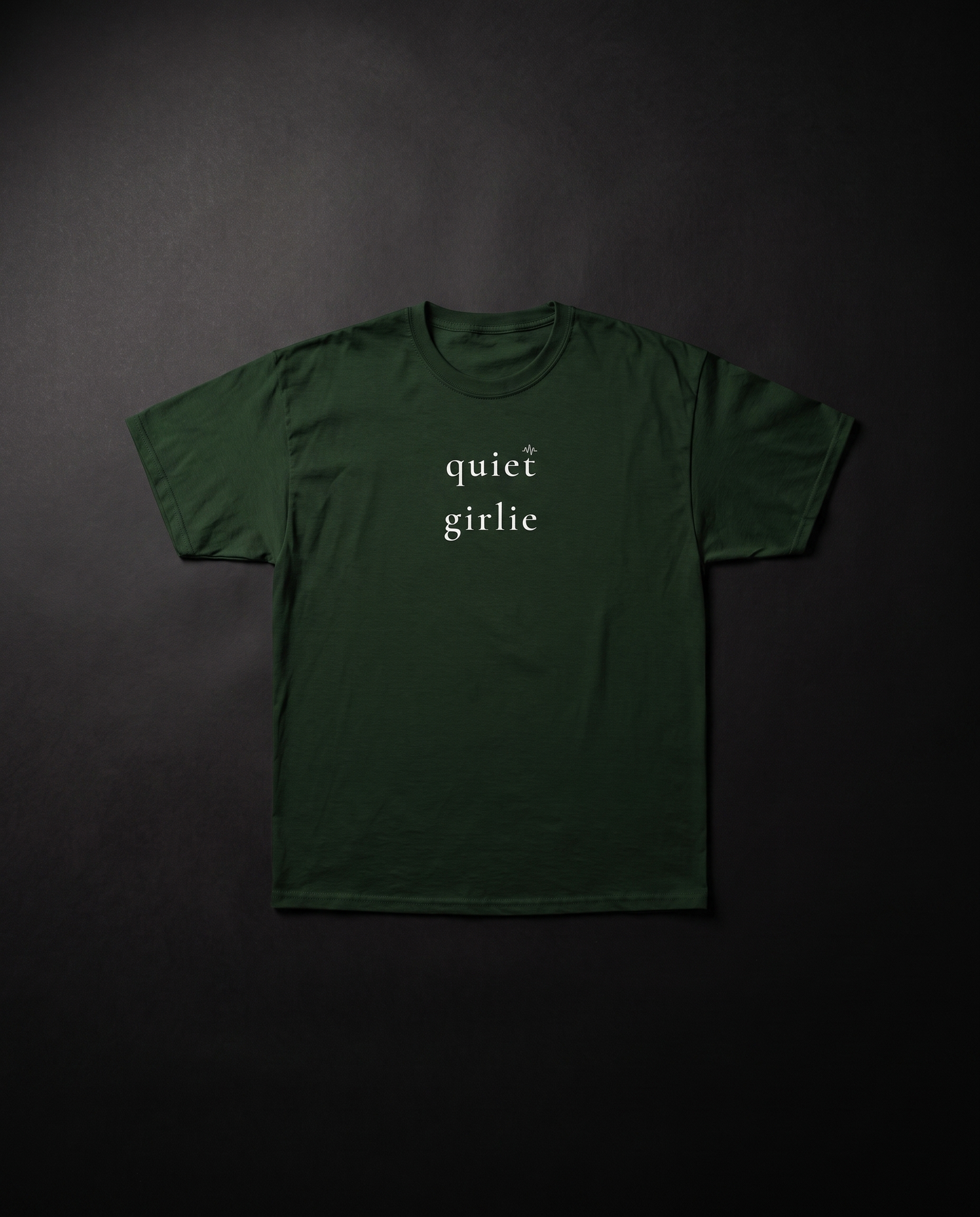 Quiet Girlie  — Minimalist Feminine Graphic Tee
