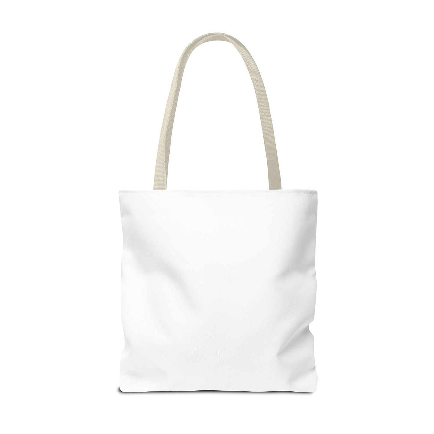 Move In Silence Tote Bag — Minimalist Black Logo Everyday Shopper