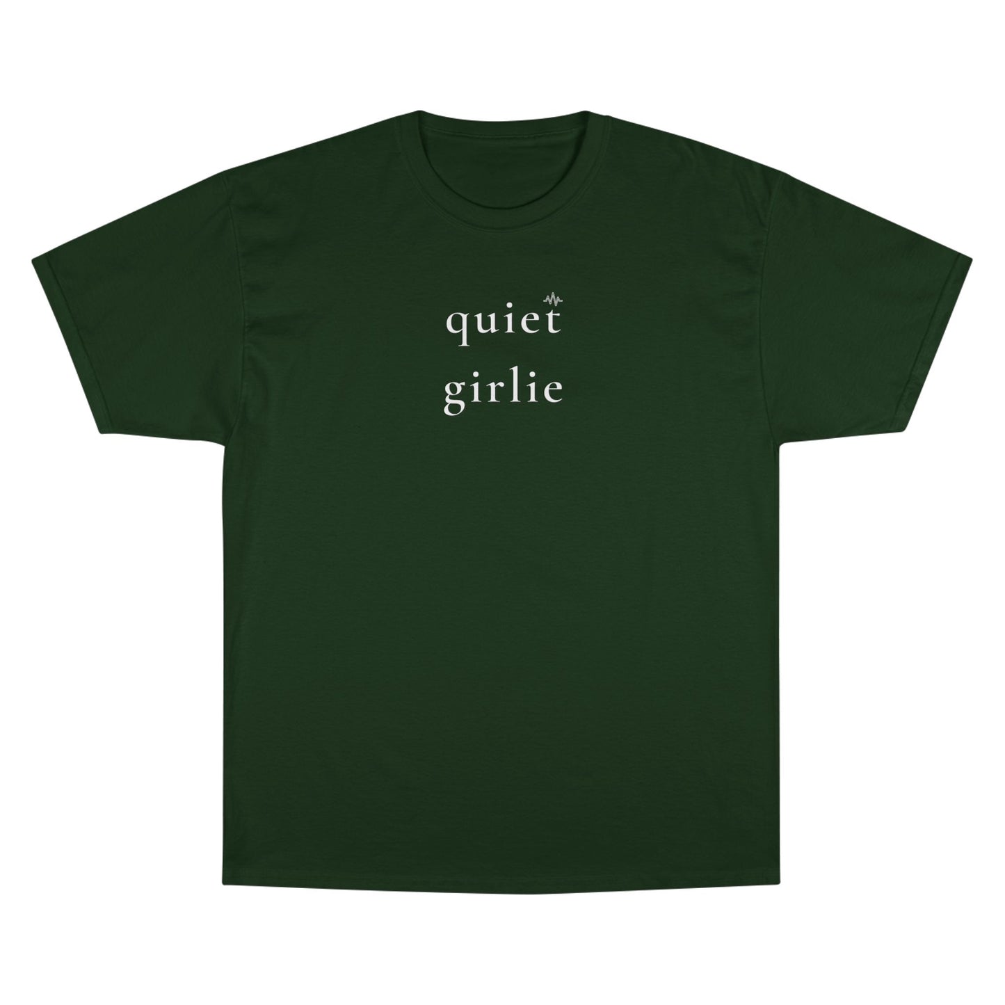 Quiet Girlie  — Minimalist Feminine Graphic Tee