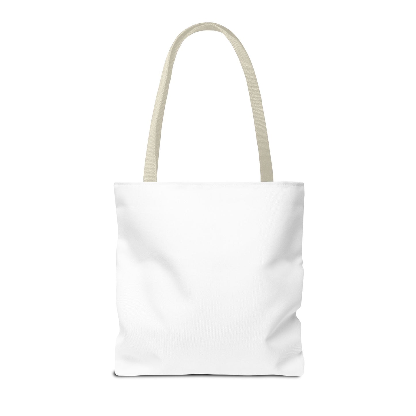 Move In Silence Tote Bag — Minimalist Black Logo Everyday Shopper