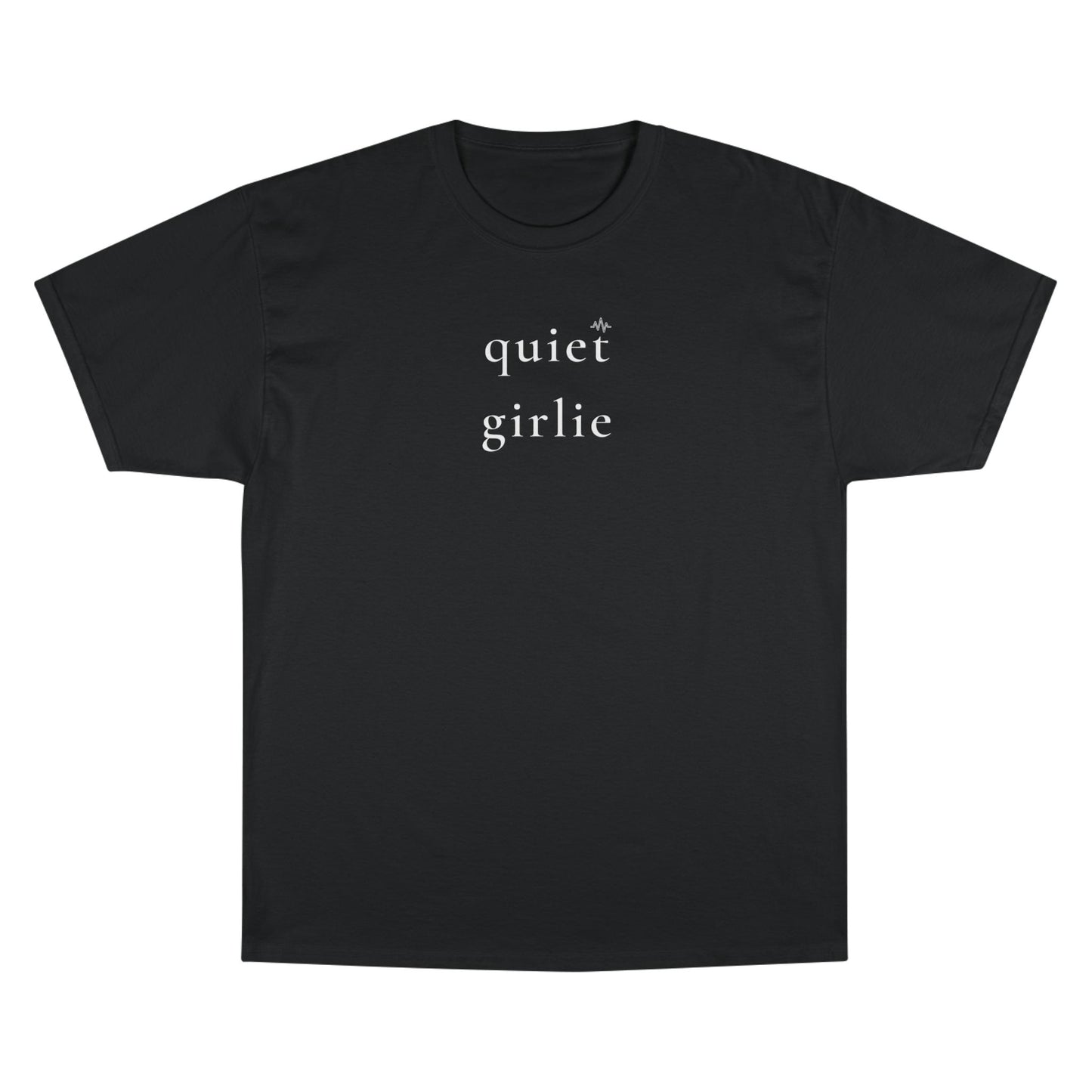 Quiet Girlie  — Minimalist Feminine Graphic Tee