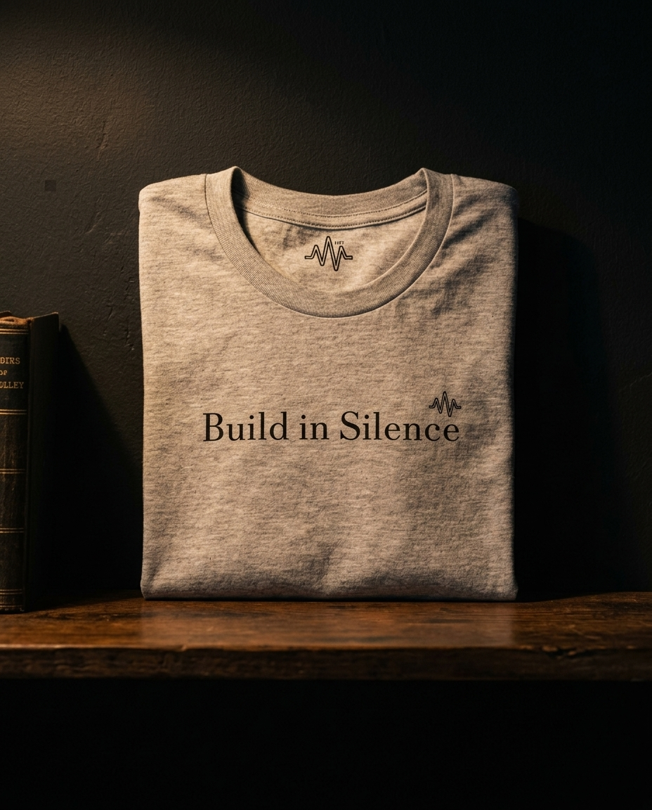 Build in Silence High Frequency Introverts T-Shirt