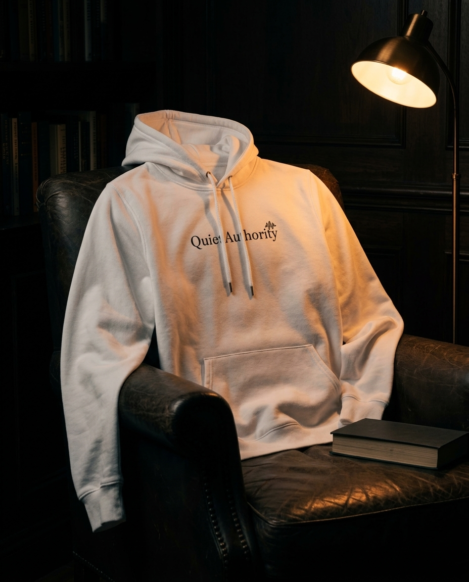 Quiet Authority Signature Pullover Hoodie