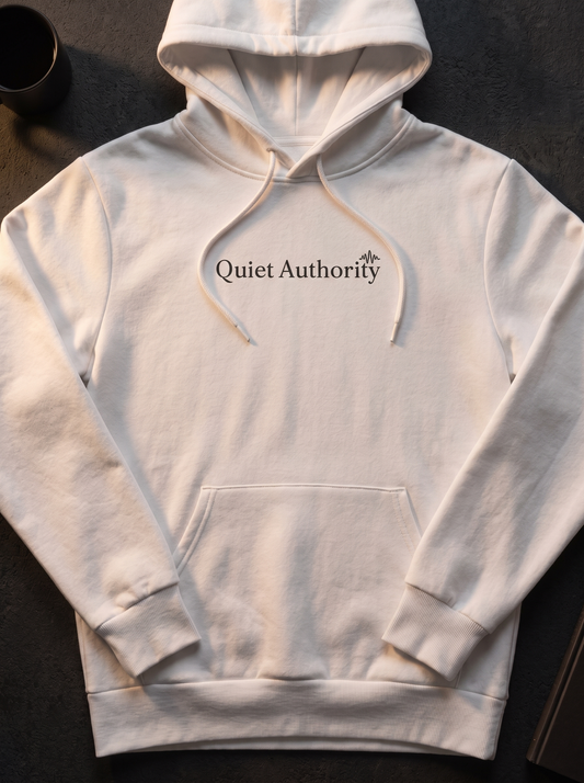 Quiet Authority Signature Pullover Hoodie