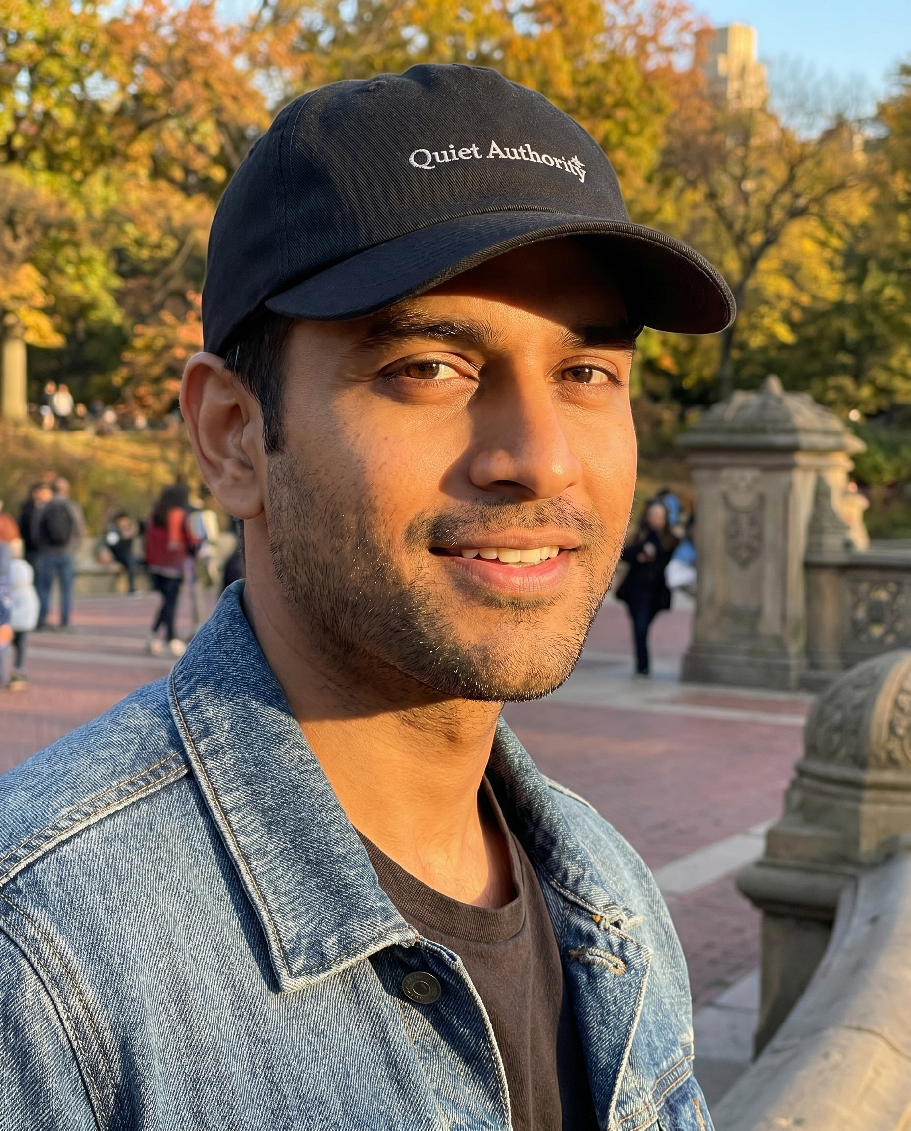 Quiet Authority Dad Hat — HFI embroidered cap